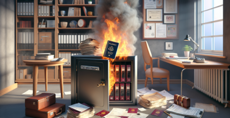 Fire Damage: Protecting Important Documents