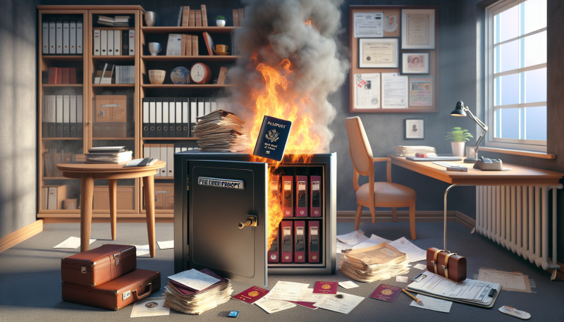 Fire Damage: Protecting Important Documents